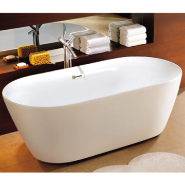 Sequana Acrylic 67 in Oval Freestanding Tub Kit